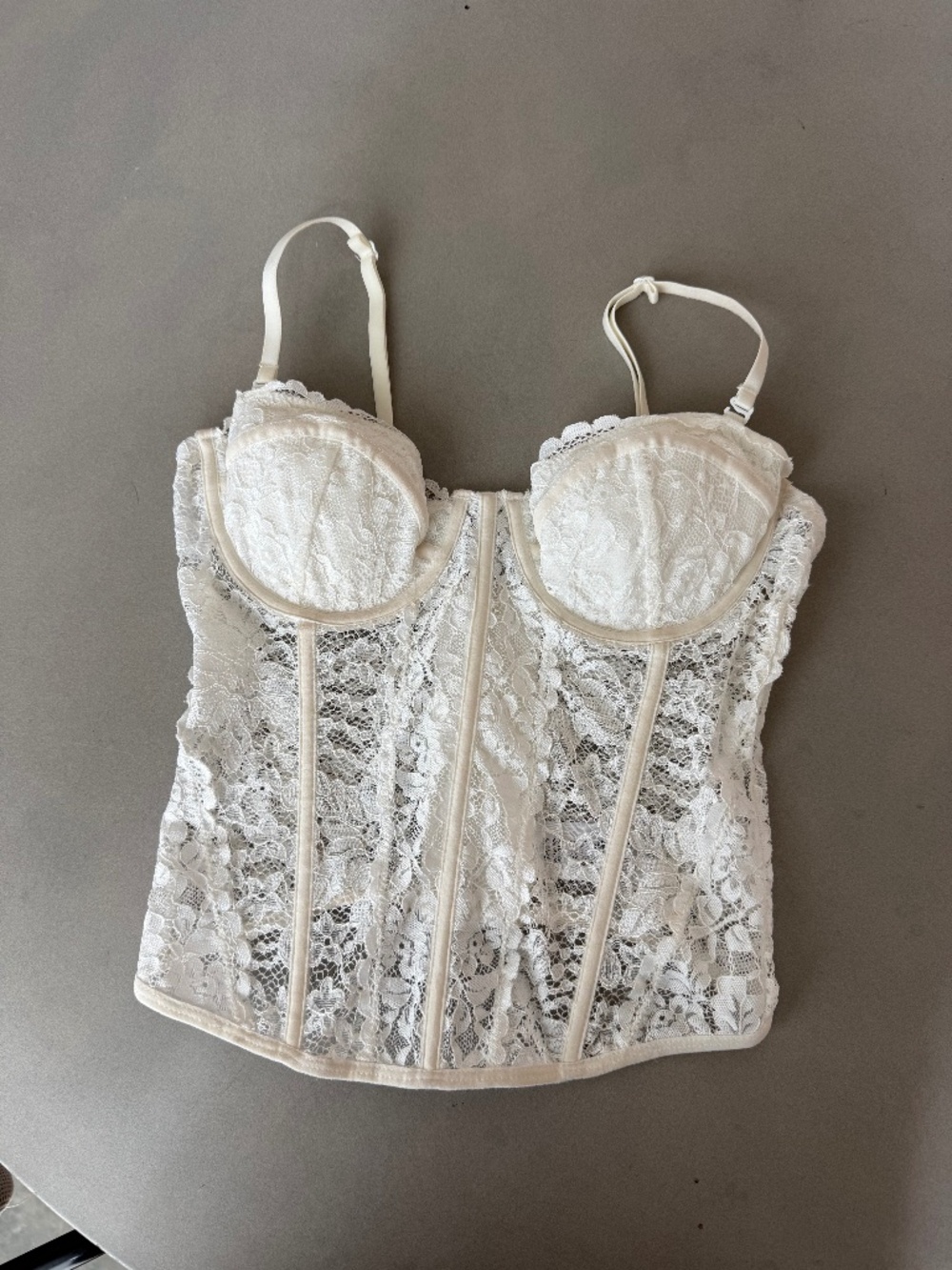 Lace corset